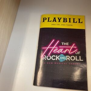 Heart of Rock and Roll Playbill